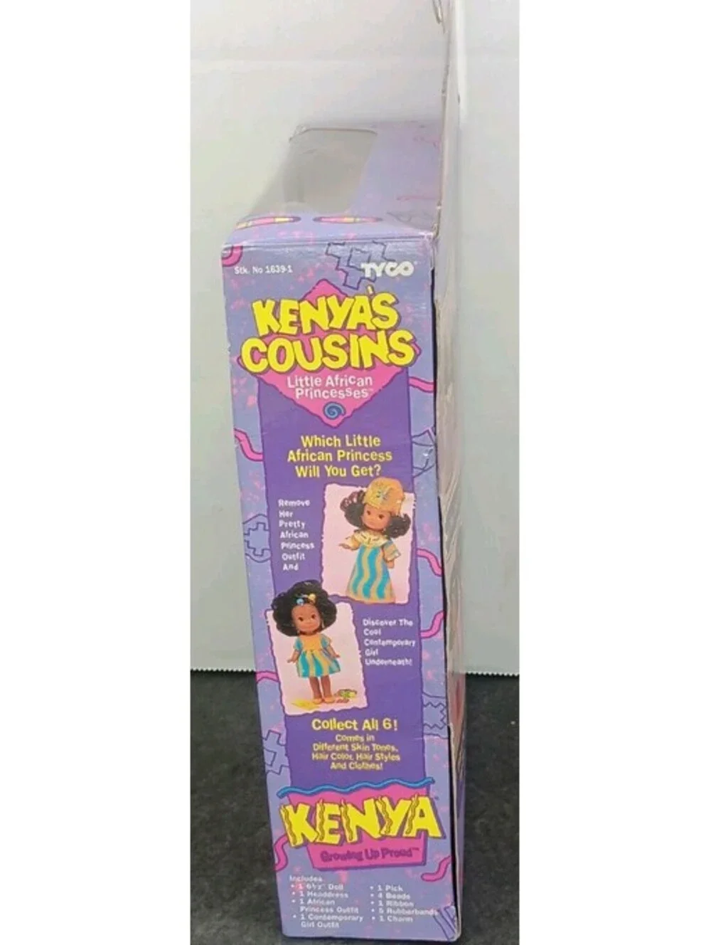 Vtg Tyco Kenya's Cousins Little Princess Baby Doll Sealed 1639-1